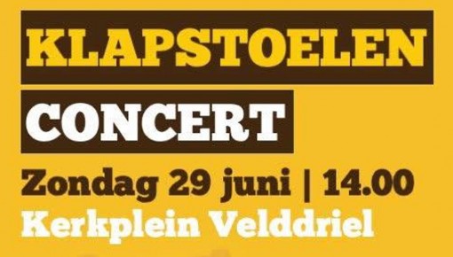 Klapstoelenconcert met Fanfare La Harpe, Fanfare Alem, KHSC en D.E.S